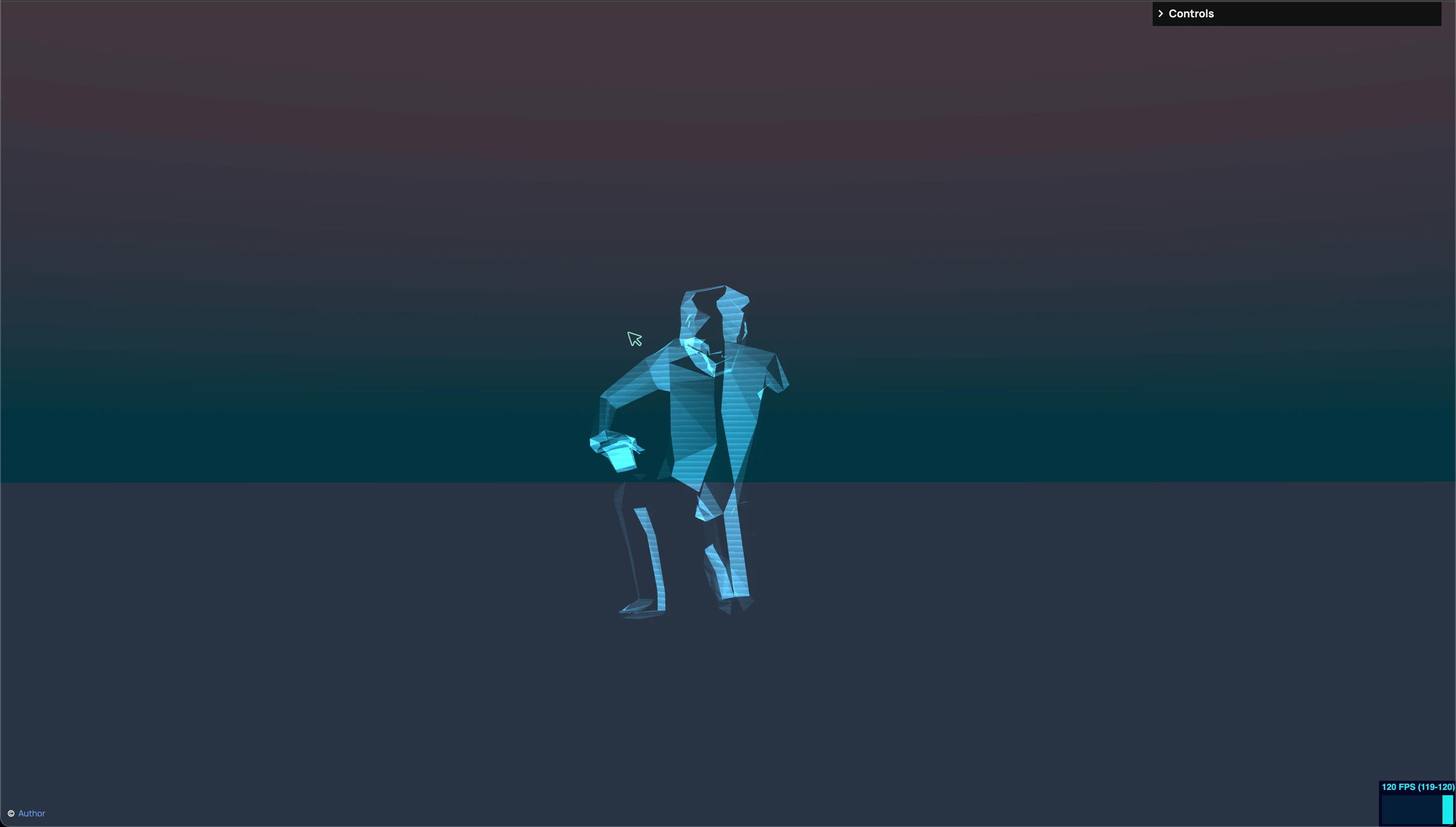 Hologram shader thumbnail